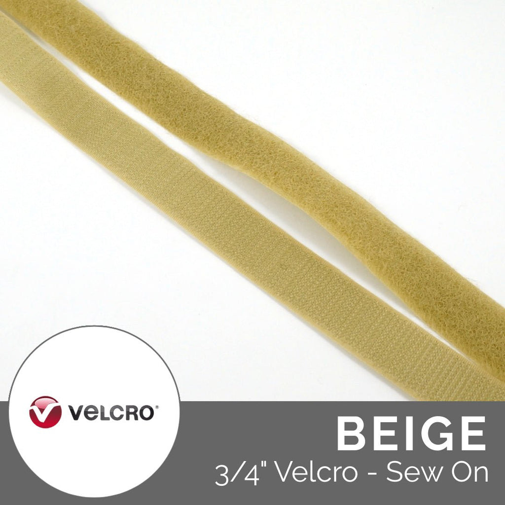 Beige velcro deals tape