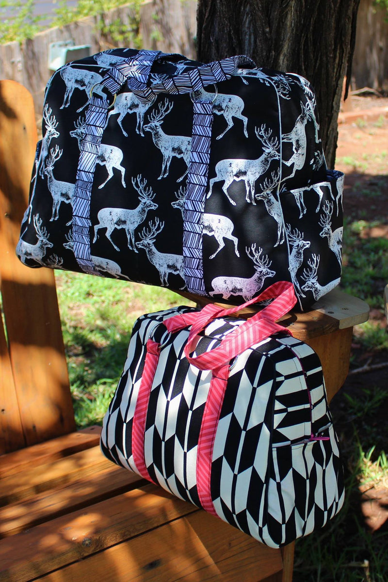 Vivian Handbag & Traveler by Swoon Sewing Patterns (Printed Paper Pattern) - Emmaline Bags Inc.
