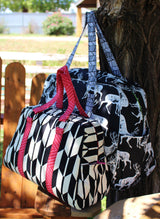 Vivian Handbag & Traveler by Swoon Sewing Patterns (Printed Paper Pattern) - Emmaline Bags Inc.