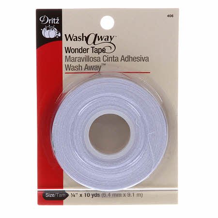 WashAway Wonder Tape - 10 Yards - Emmaline Bags Inc.