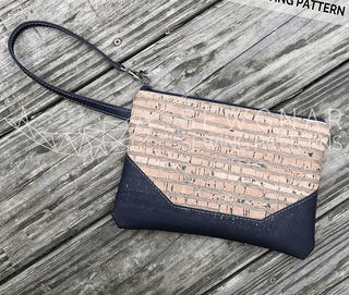 Wristlet Clutch (Paper Pattern) by SewGnar - Emmaline Bags Inc.