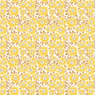 Yellow Flower Child • Sweet Abigail by Windham (1/4 yard) - Emmaline Bags Inc.