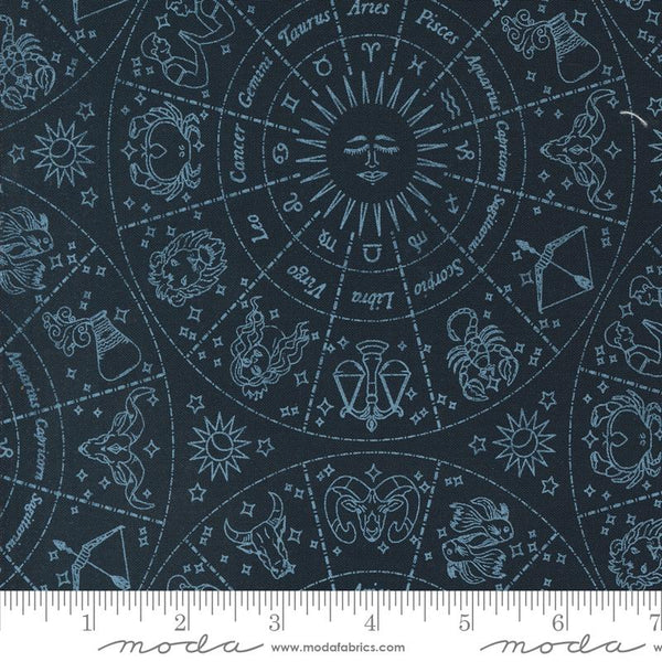 Zodiac in Midnight // Starry Sky by Moda (1/4 yard) - Emmaline Bags Inc.