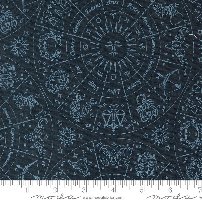 Zodiac in Midnight // Starry Sky by Moda (1/4 yard) - Emmaline Bags Inc.